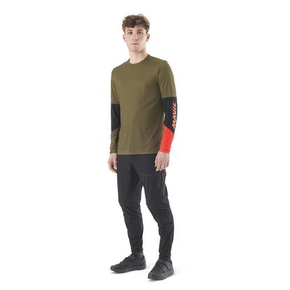 Maillot MAVIC DEEMAX ENDURO PRO Mangas Compridas Caqui