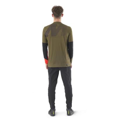 Maillot MAVIC DEEMAX ENDURO PRO Mangas Compridas Caqui