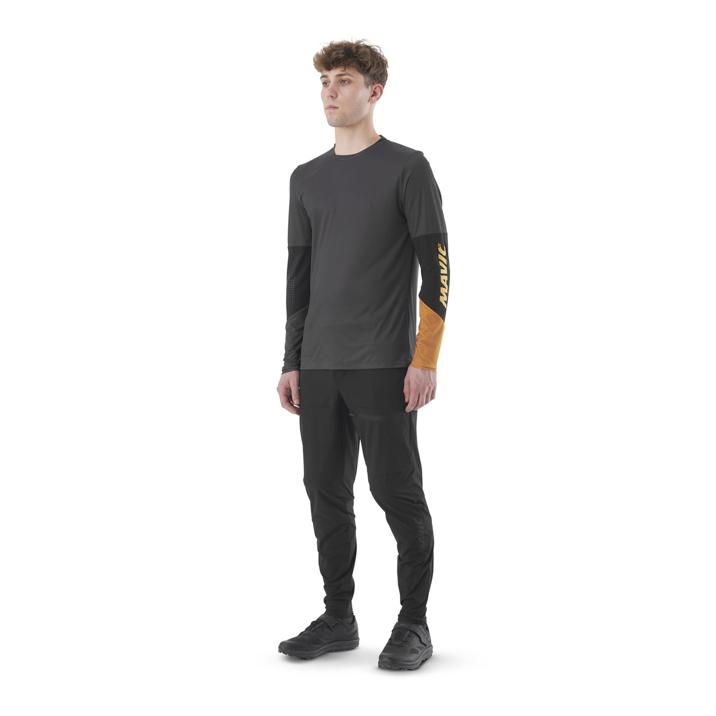 Camisola de manga comprida MAVIC DEEMAX ENDURO PRO Cinzento/Preto