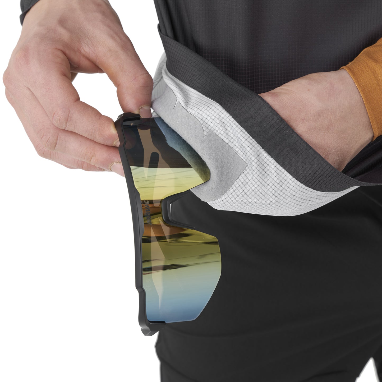 Camisola de manga comprida MAVIC DEEMAX ENDURO PRO Cinzento/Preto