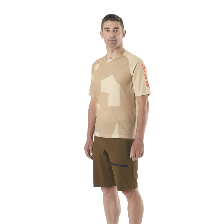 MAVIC DEEMAX ENDURO Camisola de manga curta camuflada bege