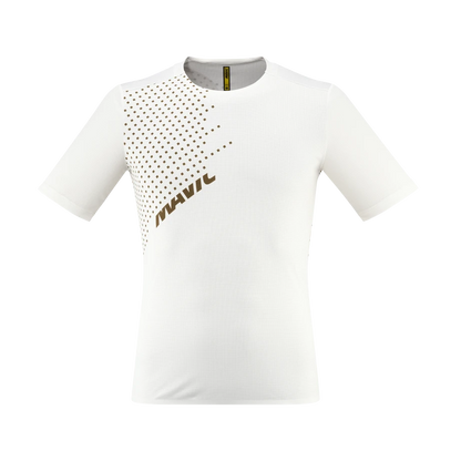 Maillot MAVIC CROSSTRAIL Mangas Curtas Branco