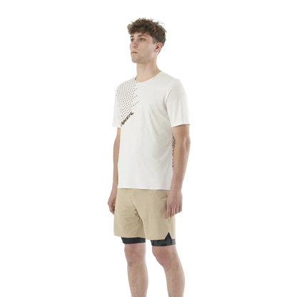 Maillot MAVIC CROSSTRAIL Mangas Curtas Branco