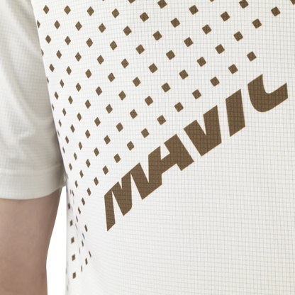 Maillot MAVIC CROSSTRAIL Mangas Curtas Branco