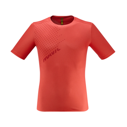 Maillot MAVIC CROSSTRAIL Mangas Curtas Vermelho