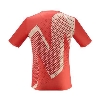 Maillot MAVIC CROSSTRAIL Mangas Curtas Vermelho