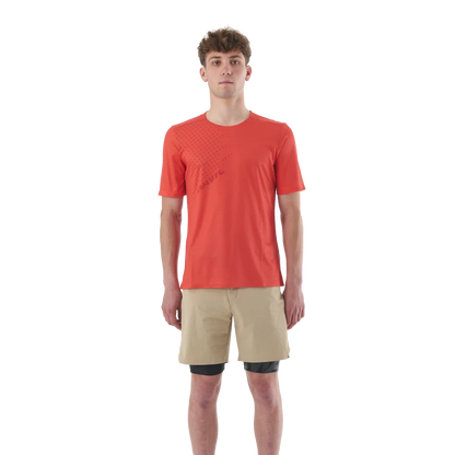 Maillot MAVIC CROSSTRAIL Mangas Curtas Vermelho