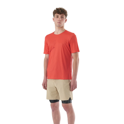 Maillot MAVIC CROSSTRAIL Mangas Curtas Vermelho