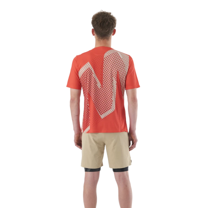 Maillot MAVIC CROSSTRAIL Mangas Curtas Vermelho