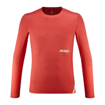 Maillot MAVIC CROSSTRAIL Mangas Compridas Vermelho