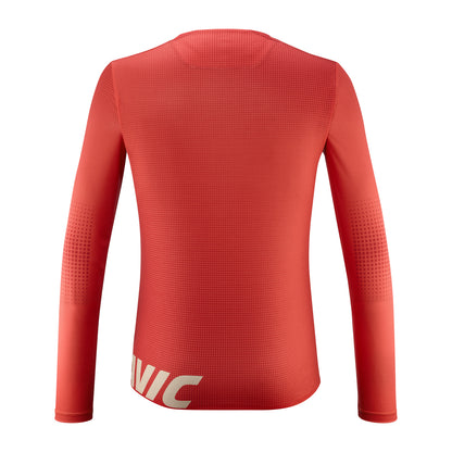 Maillot MAVIC CROSSTRAIL Mangas Compridas Vermelho
