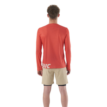 Maillot MAVIC CROSSTRAIL Mangas Compridas Vermelho