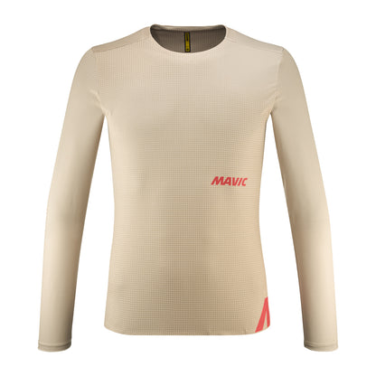 Maillot MAVIC CROSSTRAIL Mangas Compridas Bege