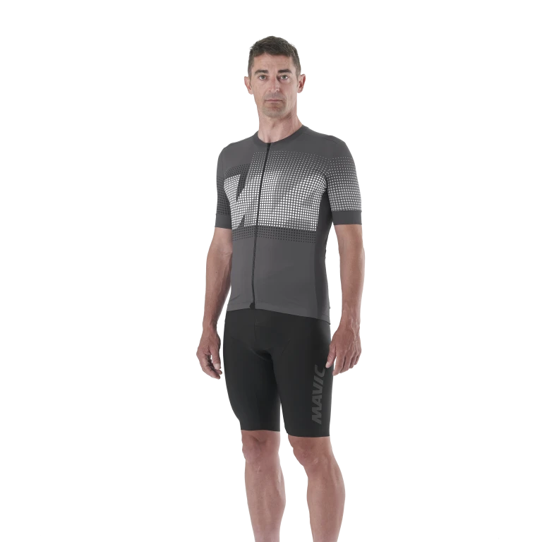 Camisola de manga curta MAVIC AKSIUM GRAPHIC Cinzento