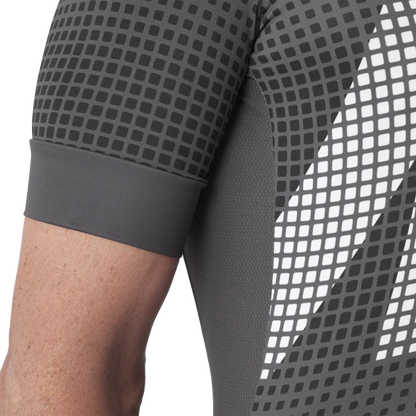 Maillot MAVIC AKSIUM GRAPHIC Mangas Curtas Cinzento