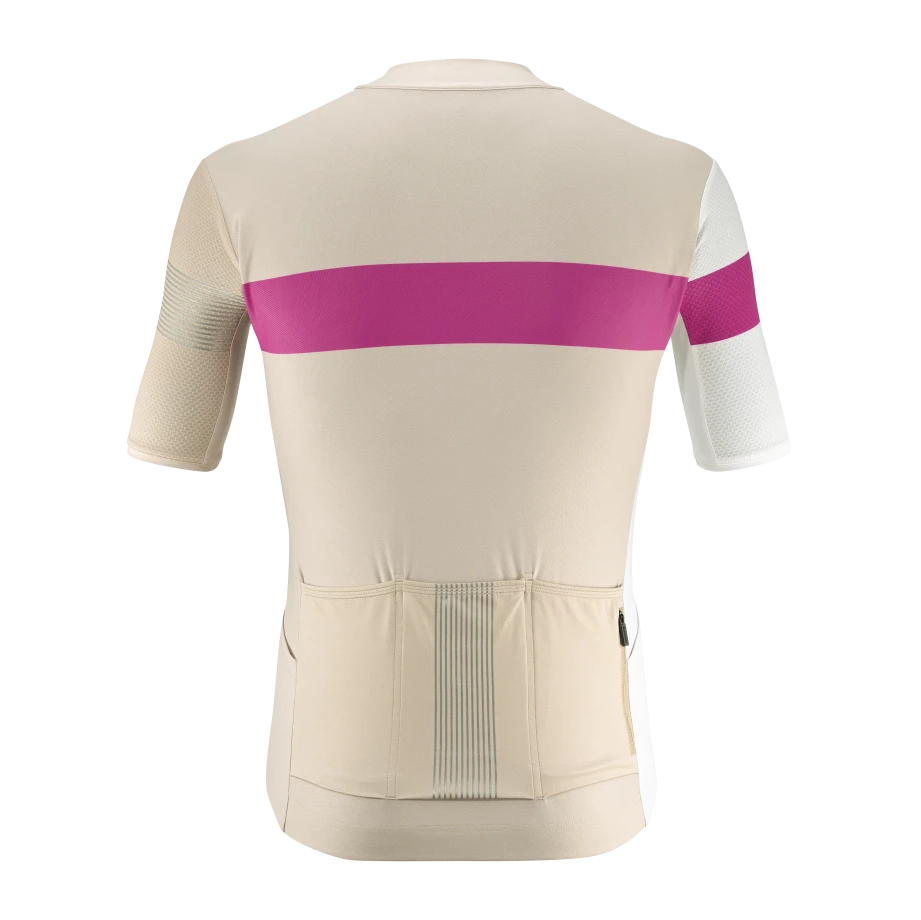 Maillot MAVIC KSYRIUM PRO Mangas Curtas Bege