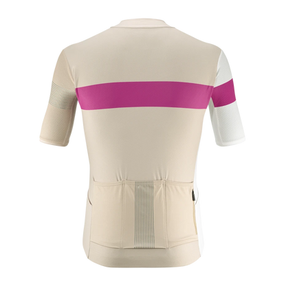 Maillot MAVIC KSYRIUM PRO Mangas Curtas Bege