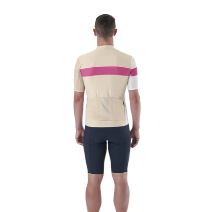 Maillot MAVIC KSYRIUM PRO Mangas Curtas Bege
