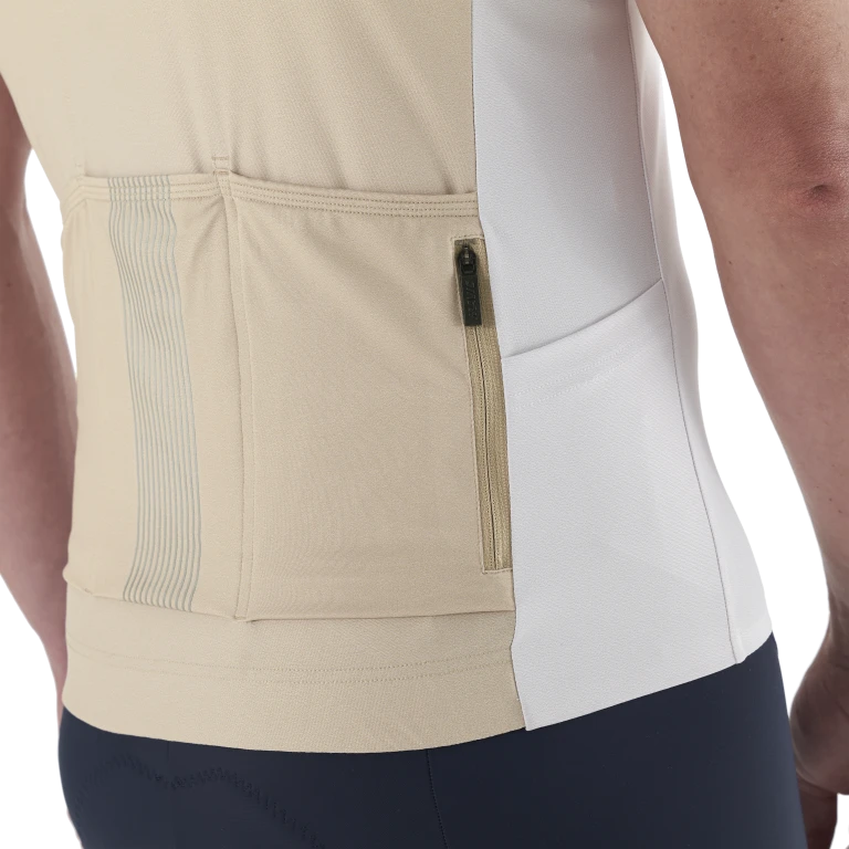 Maillot MAVIC KSYRIUM PRO Mangas Curtas Bege