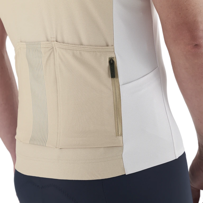 Maillot MAVIC KSYRIUM PRO Mangas Curtas Bege