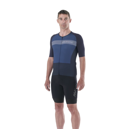 Camisola MAVIC COSMIC Mangas Curtas Azul