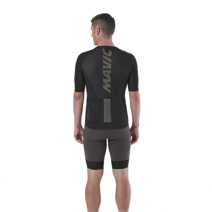 Maillot MAVIC COSMIC Mangas Curtas Preto