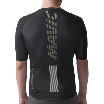 Maillot MAVIC COSMIC Mangas Curtas Preto