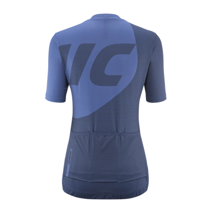 Maillot MAVIC ICON GRAPHIC Mangas Curtas Mulher Azul