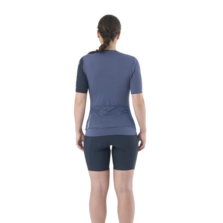 Camisola de manga curta MAVIC ESSENTIAL para mulher Azul