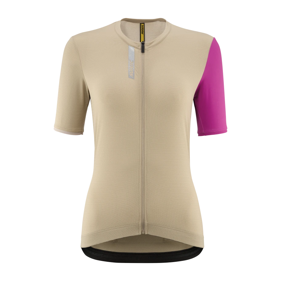 MAVIC ESSENTIAL Camisola de manga curta para mulher Bege/Fuschia