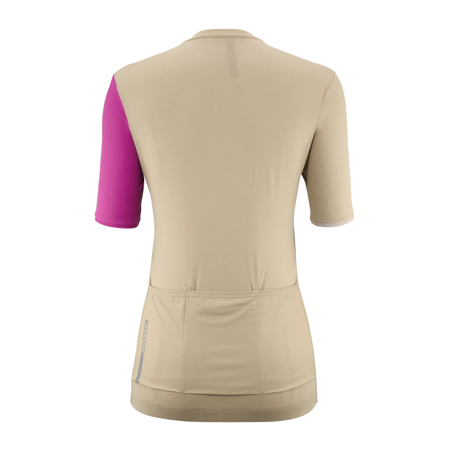 MAVIC ESSENTIAL Camisola de manga curta para mulher Bege/Fuschia