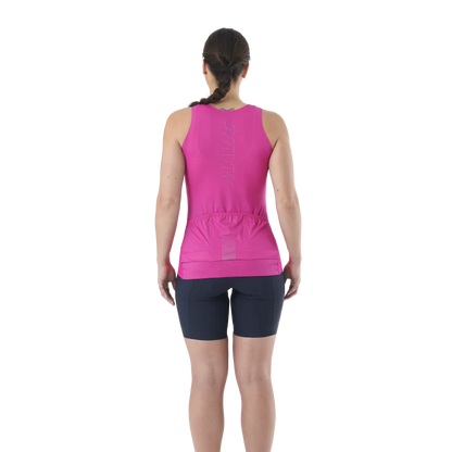 Maillot MAVIC AKSIUM Sem Mangas Mulher Fuschia