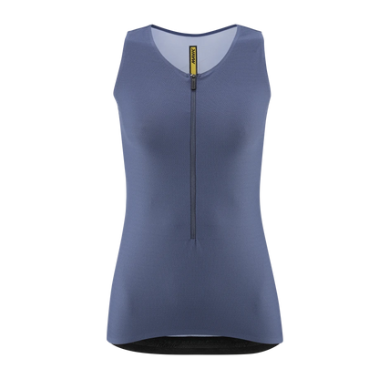 Maillot MAVIC AKSIUM Sem Mangas Feminino Azul