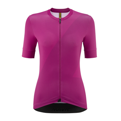 Maillot MAVIC AKSIUM GRAPHIC Mangas Curtas Mulher Fúcsia