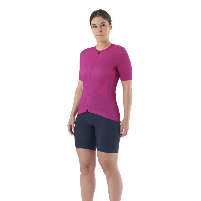 MAVIC AKSIUM GRAPHIC Camisola de manga curta para senhora Fushia