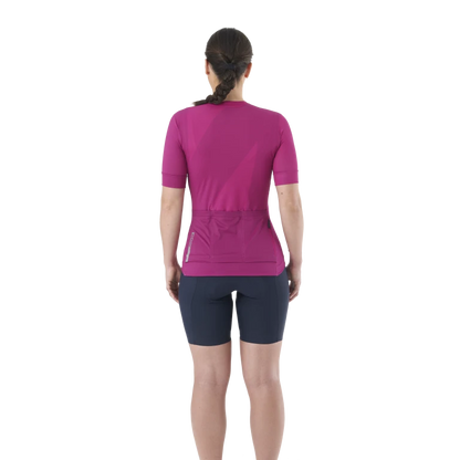 Maillot MAVIC AKSIUM GRAPHIC Mangas Curtas Mulher Fúcsia