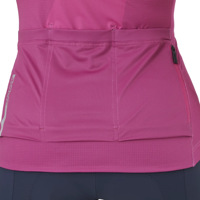 MAVIC AKSIUM GRAPHIC Camisola de manga curta para senhora Fushia