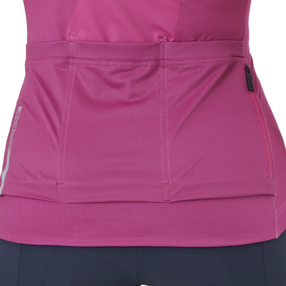 Maillot MAVIC AKSIUM GRAPHIC Mangas Curtas Mulher Fúcsia