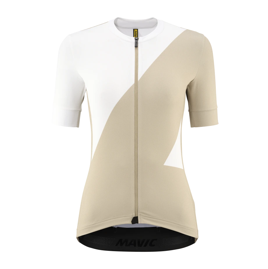 MAVIC AKSIUM GRAPHIC Camisola de manga curta para mulher Bege
