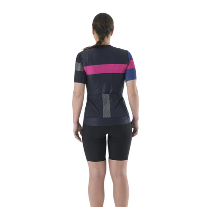 Maillot MAVIC KSYRIUM PRO Mangas Curtas Mulher Azul