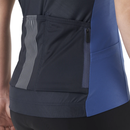 Maillot MAVIC KSYRIUM PRO Mangas Curtas Mulher Azul
