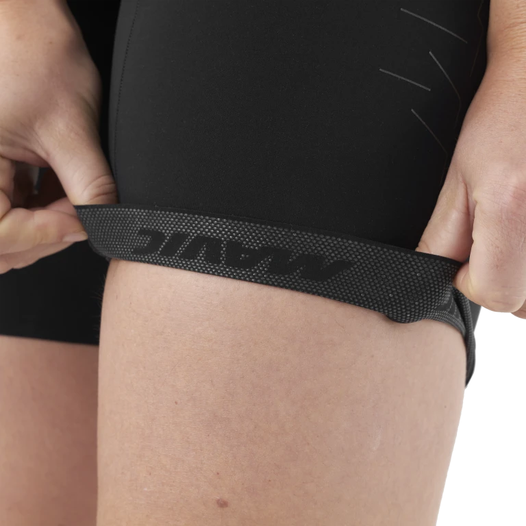 Calças COSMIC Bib Tight para mulher Preto