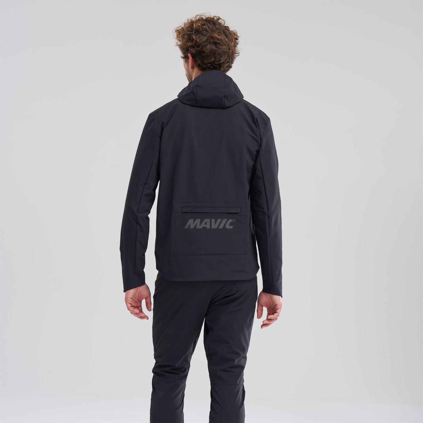 Casaco MAVIC DEEMAX THERMO WIND HOODIE Preto