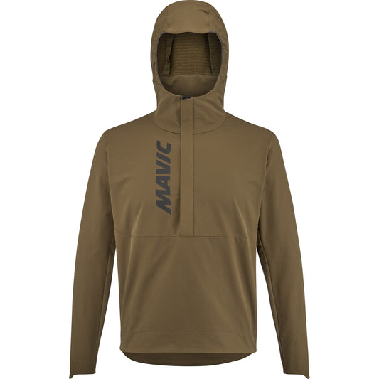 Casaco MAVIC DEEMAX THERMO WIND HOODIE Castanho