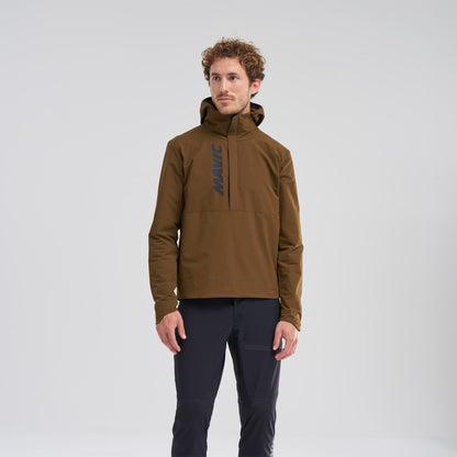 Jaqueta MAVIC DEEMAX THERMO WIND HOODIE Castanho