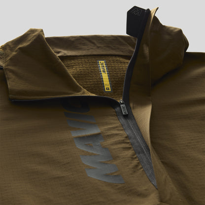 Jaqueta MAVIC DEEMAX THERMO WIND HOODIE Castanho