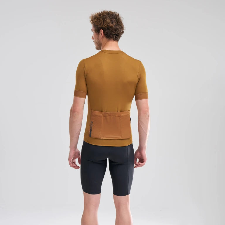 MAVIC AKSIUM Camisola de manga curta castanha