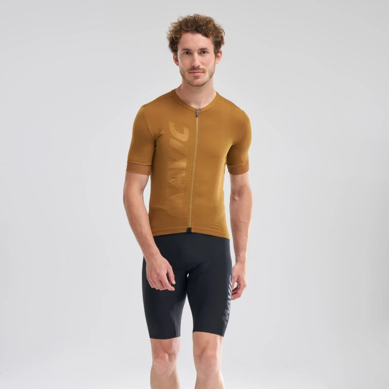 MAVIC AKSIUM Camisola de manga curta castanha