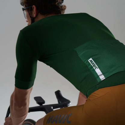 Camisola MAVIC AKSIUM Mangas Curtas Verde
