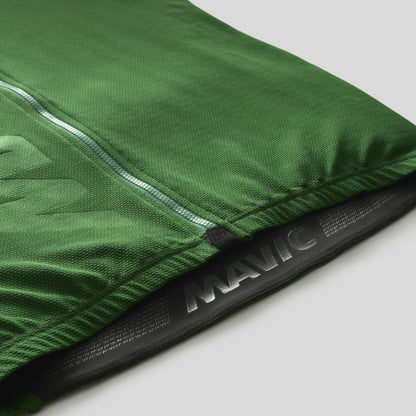 Camisola MAVIC AKSIUM Mangas Curtas Verde